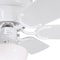 Westinghouse Westinghouse Petite 30 in. White LED Indoor Ceiling Fan 72308 - alternate 3